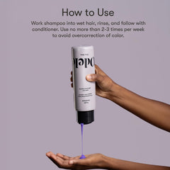 Odele hair after use shows balanced tone and subtle shine