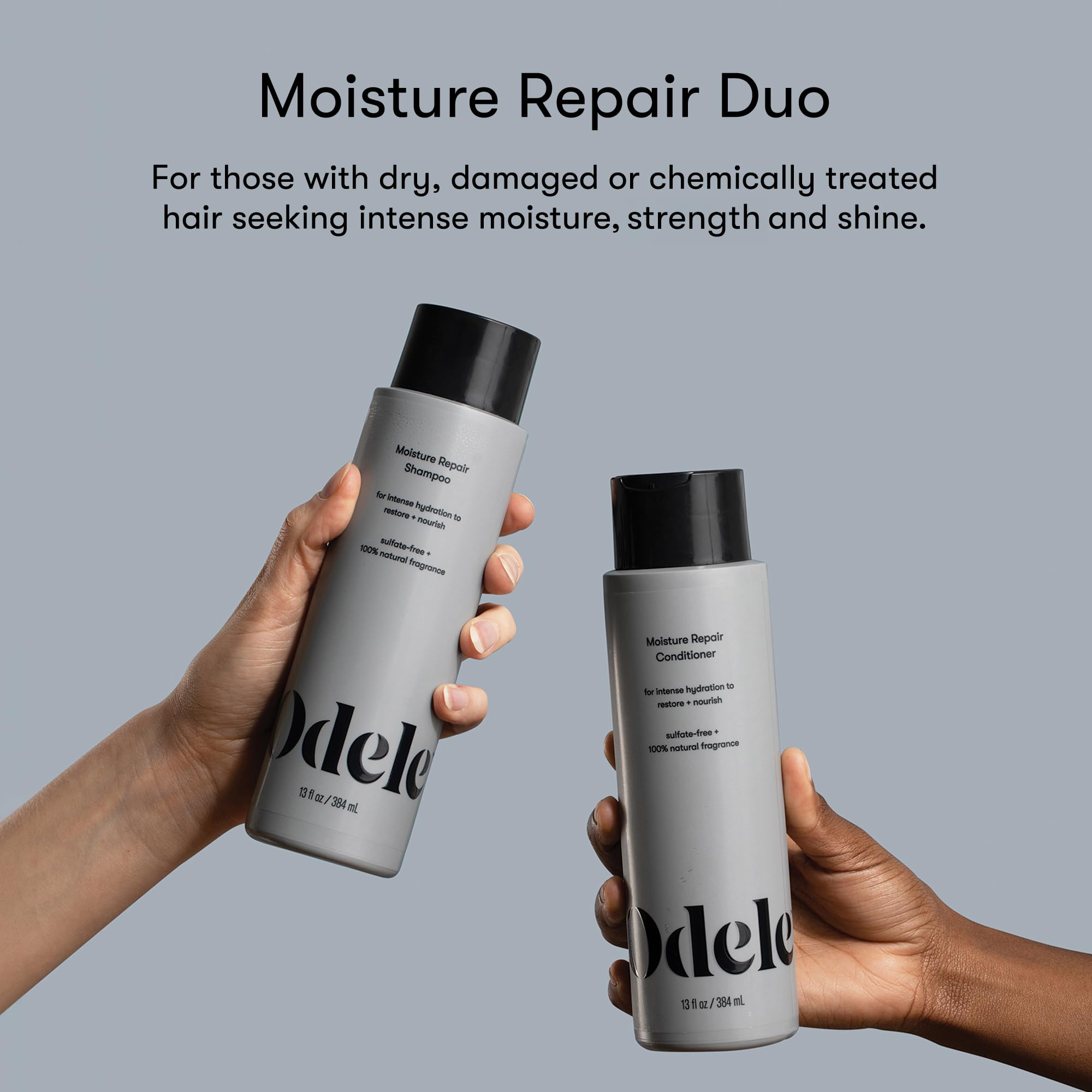 Odele Moisture Repair conditioner bottle for smooth detangling