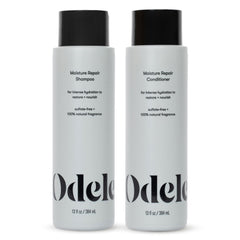 Odele Moisture Repair shampoo bottle delivering deep hydration for dry hair