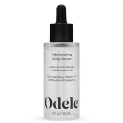 Odele Rejuvenating Scalp Serum rosemary focus for balanced scalp and fuller hair.