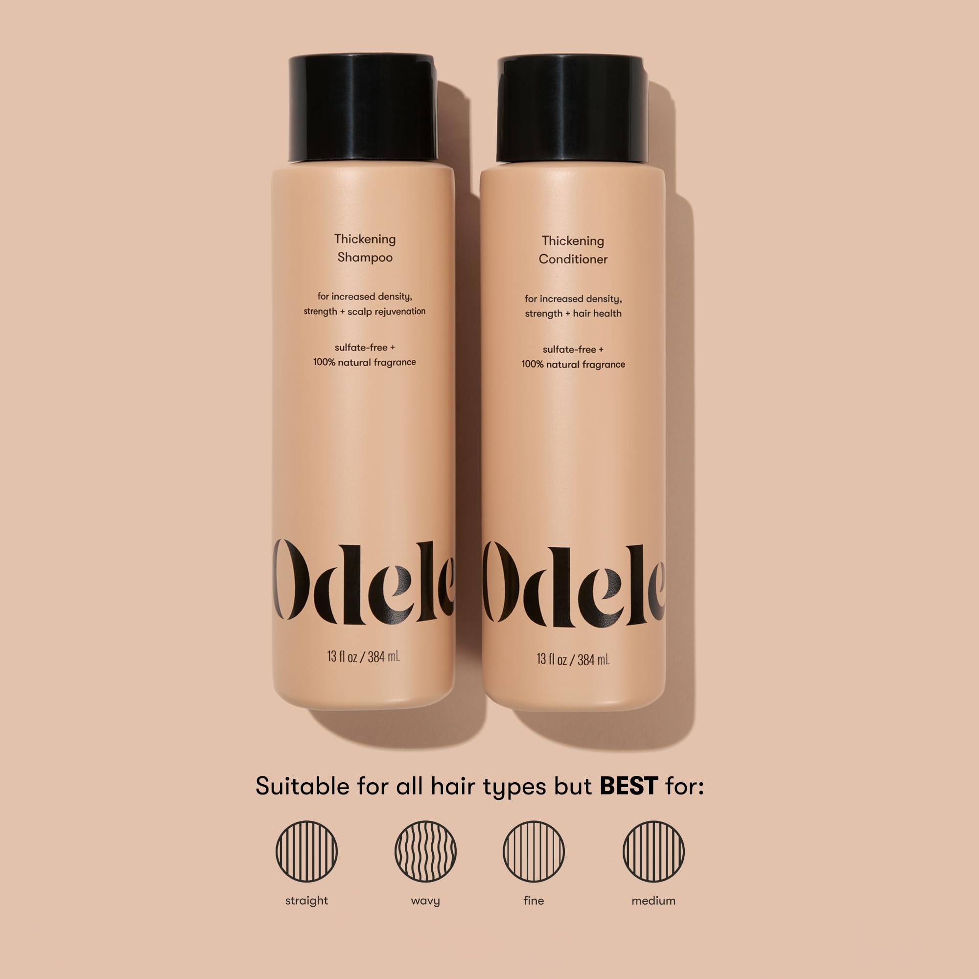 Odele shampoo foam closeup demonstrates rich lather for scalp cleansing.