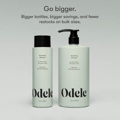 Odele Smoothing Shampoo pump dispenser for easy daily use