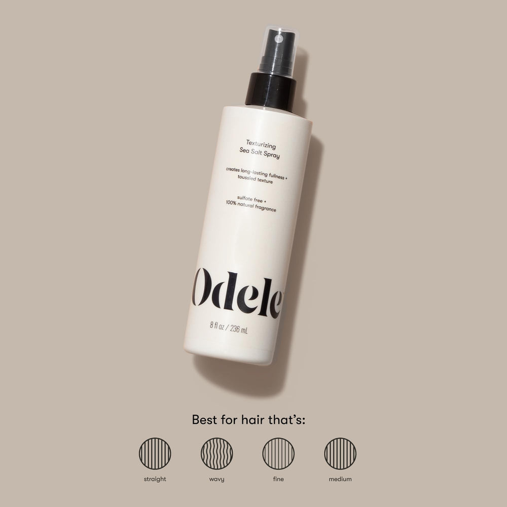 Odele Texturizing Sea Salt Spray close-up of spray nozzle for easy application.