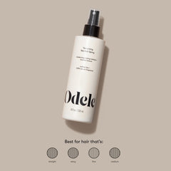 Odele Texturizing Sea Salt Spray close-up of spray nozzle for easy application.