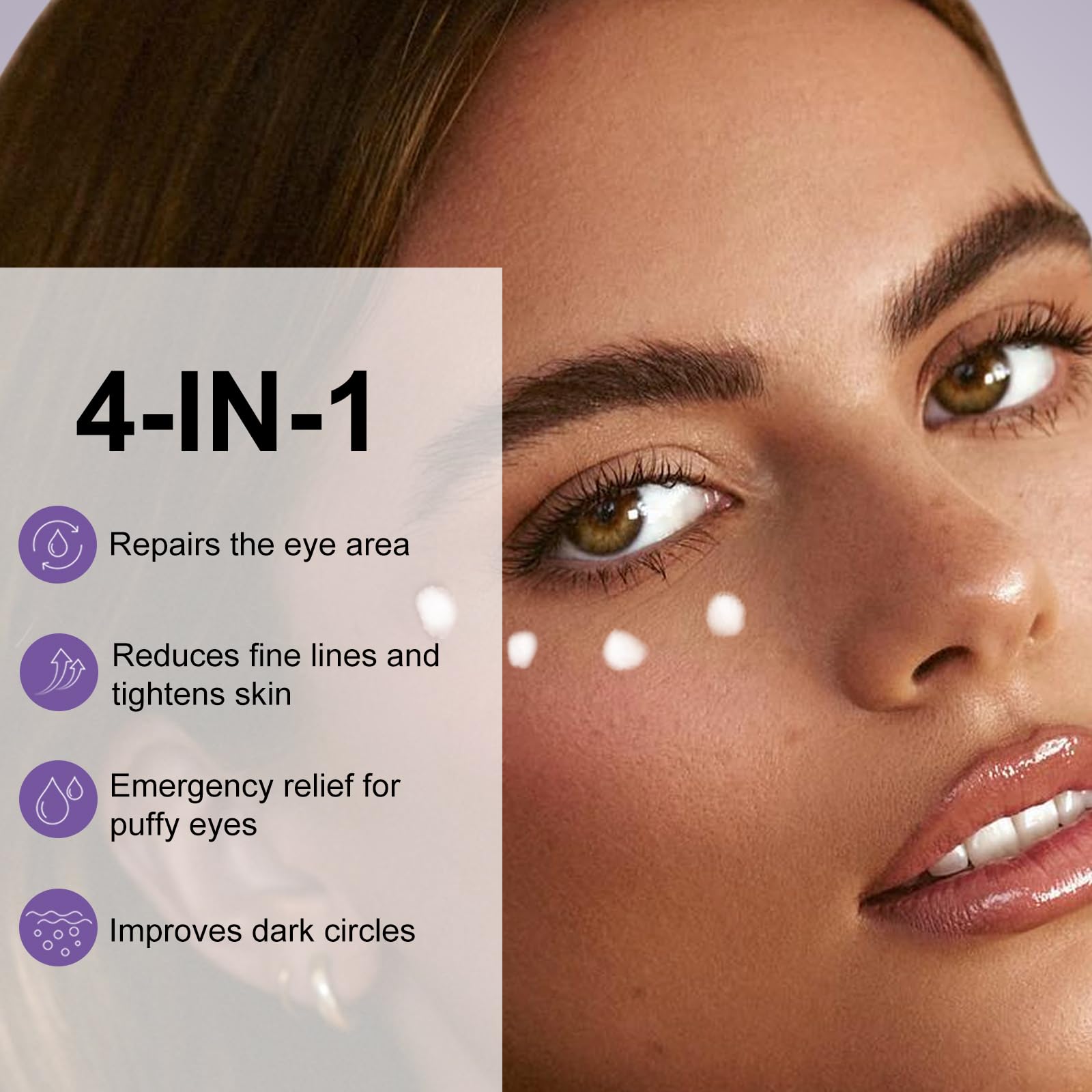 ODICUT eye-area refresh after application shows a refreshed look