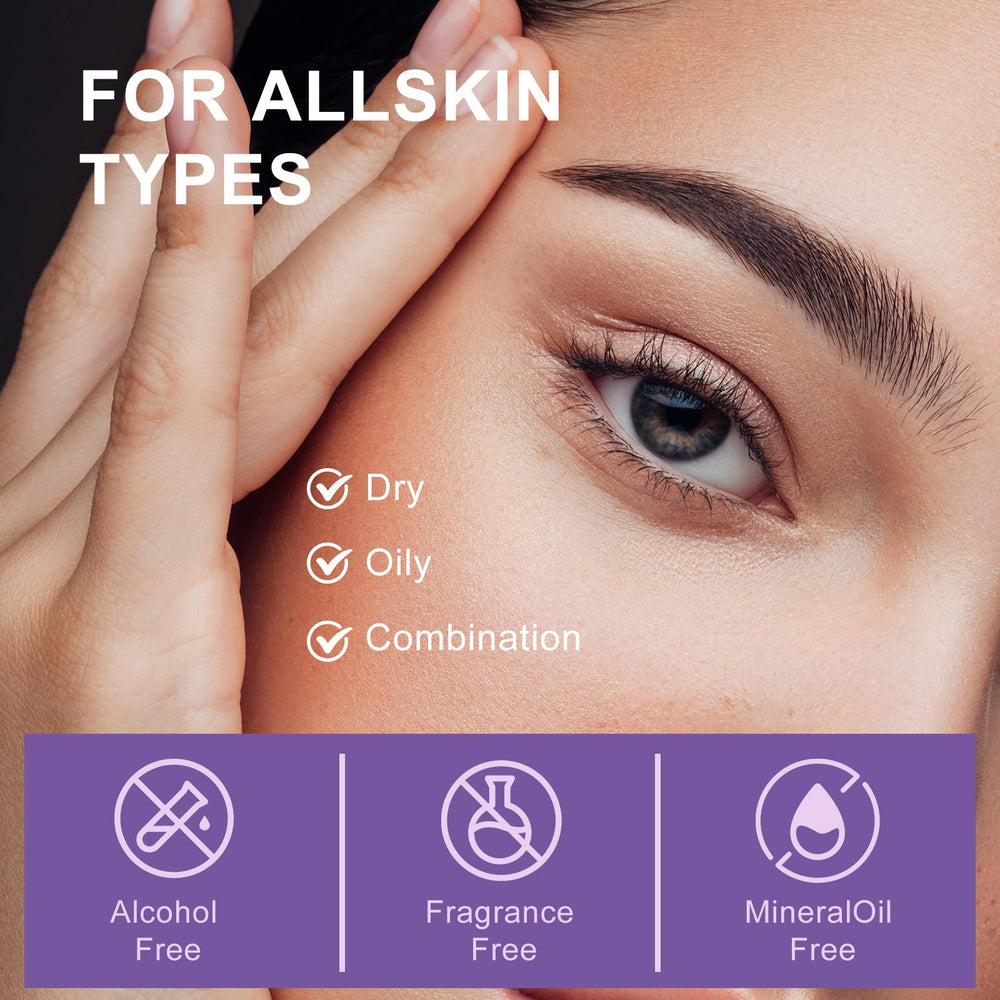 ODICUT lightweight hydration keeps the eye area comfortable