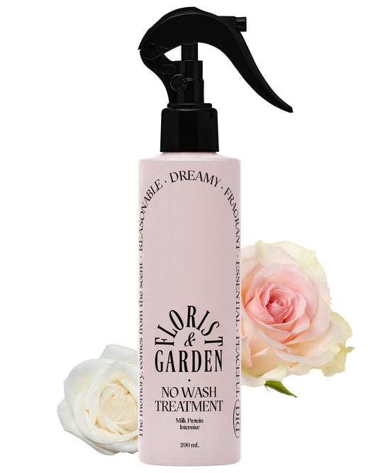 ODID Milk Protein Intensive No-Wash Treatment bottle provides silky moisture and salon-like shine.