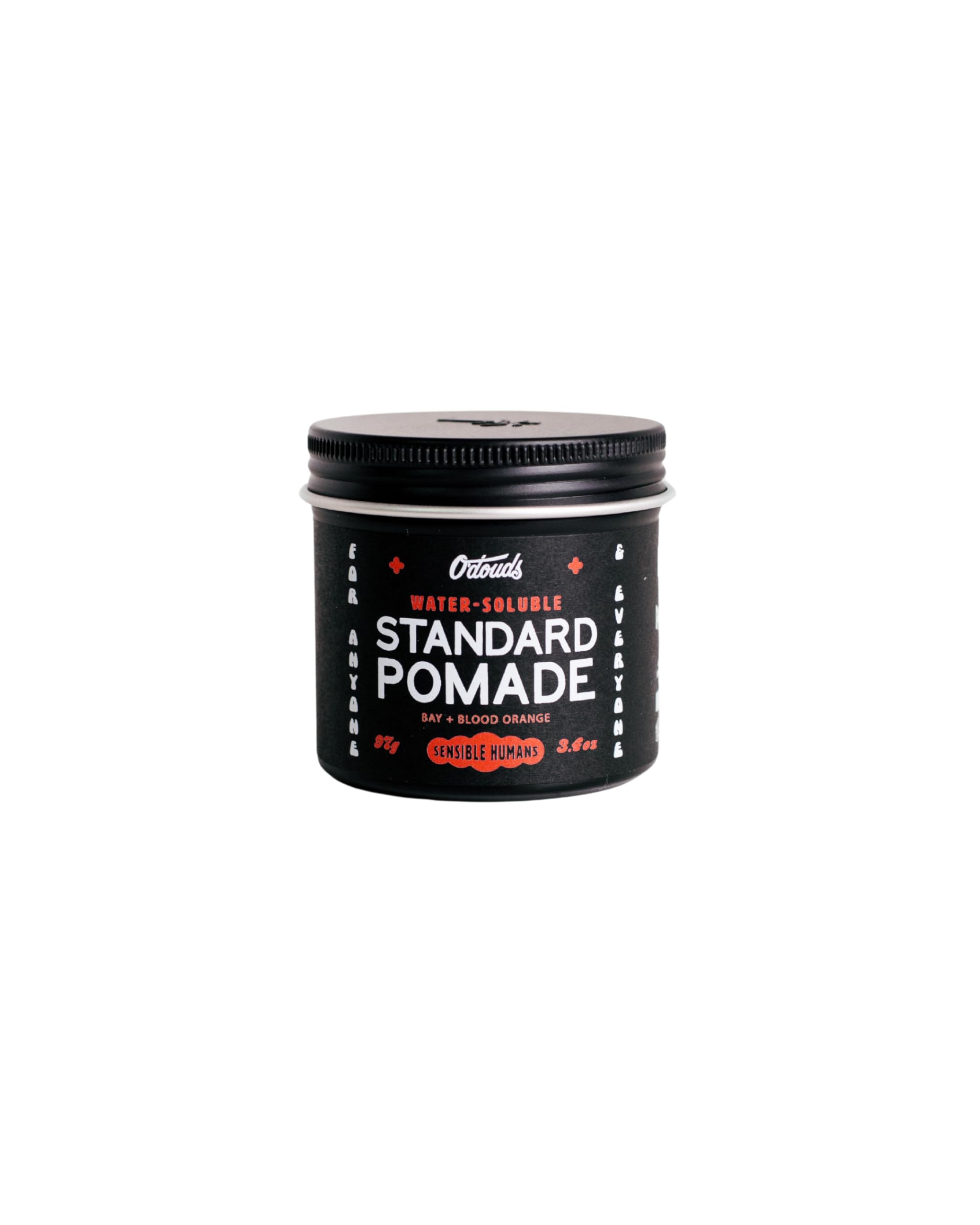 Hands applying O'Douds pomade illustrating easy restyling and pliable hold