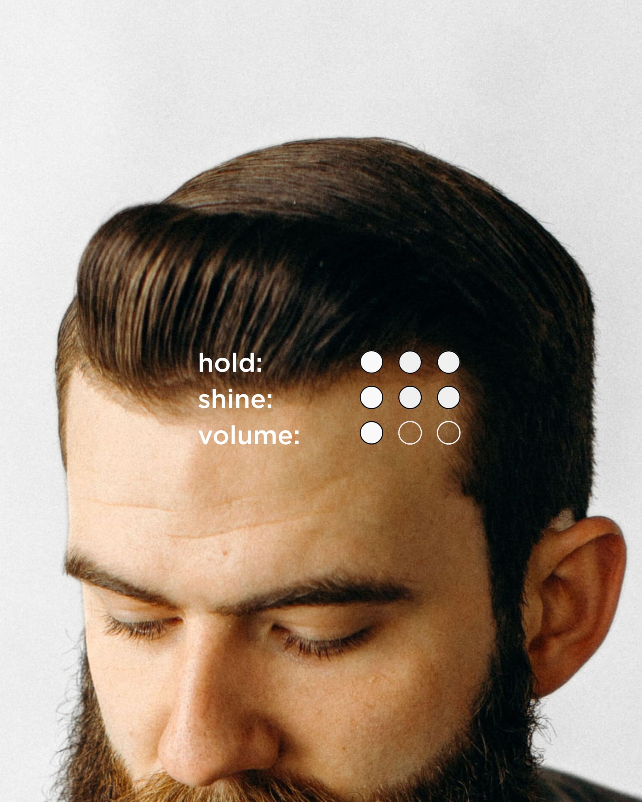 Natural waxes and oils in O'Douds pomade highlight clean ingredients