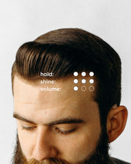 Natural waxes and oils in O'Douds pomade highlight clean ingredients