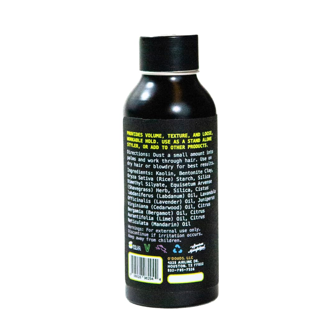 Ingredient highlight: arrowroot and clays in a vegan formula.