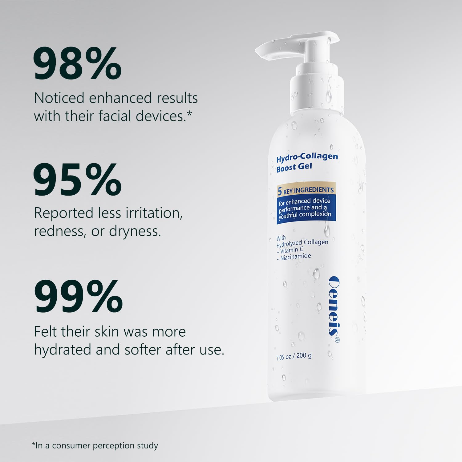 Oeneis Hydro-Collagen Boost Gel appears fragrance-free and skin friendly.