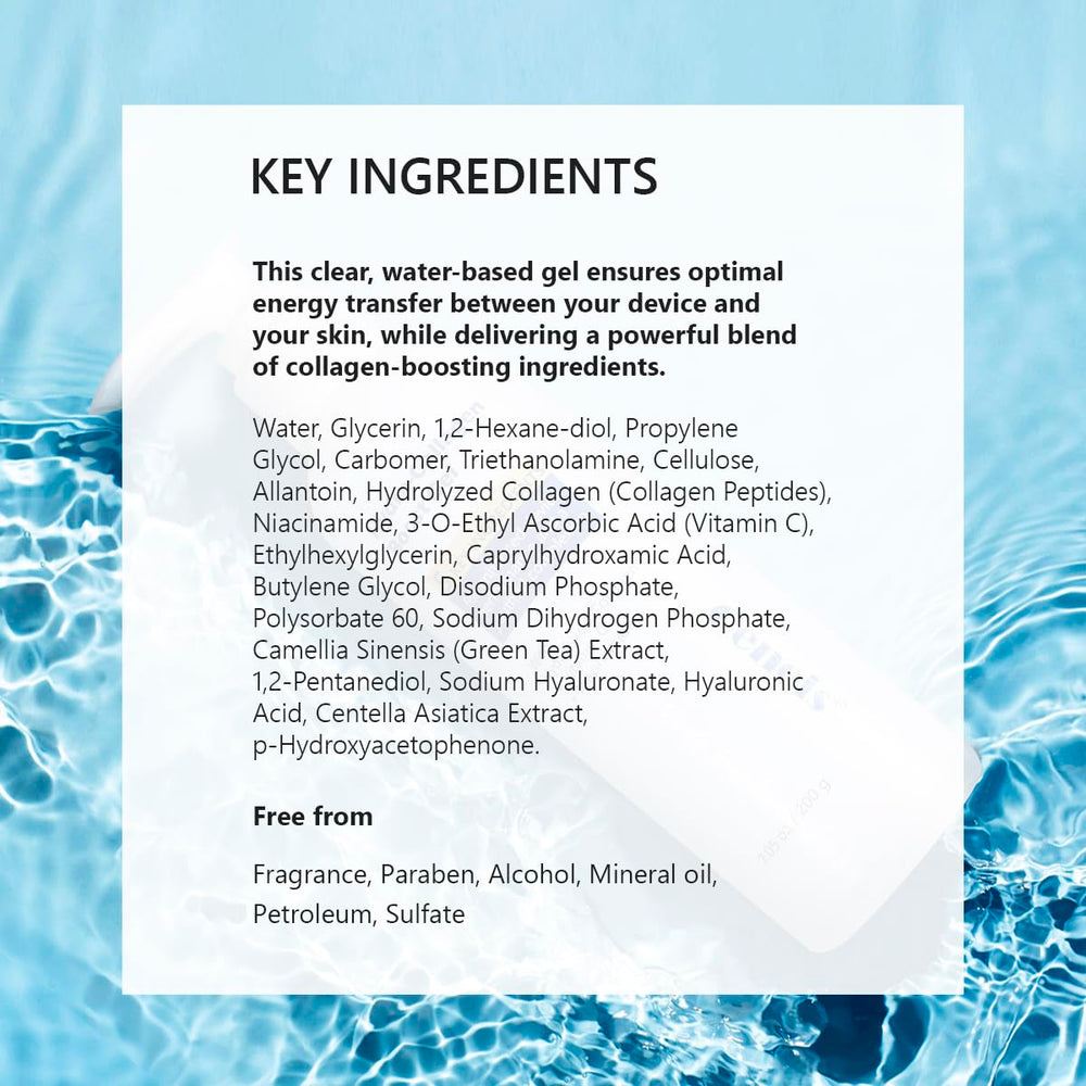 Oeneis Hydro-Collagen Boost Gel 7.05 oz jar ready for daily use.