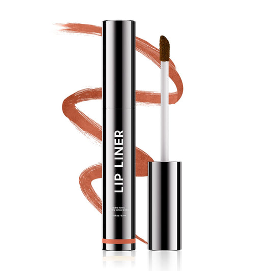 OETUIOW front packaging of red peel off lip liner showing product branding and shade