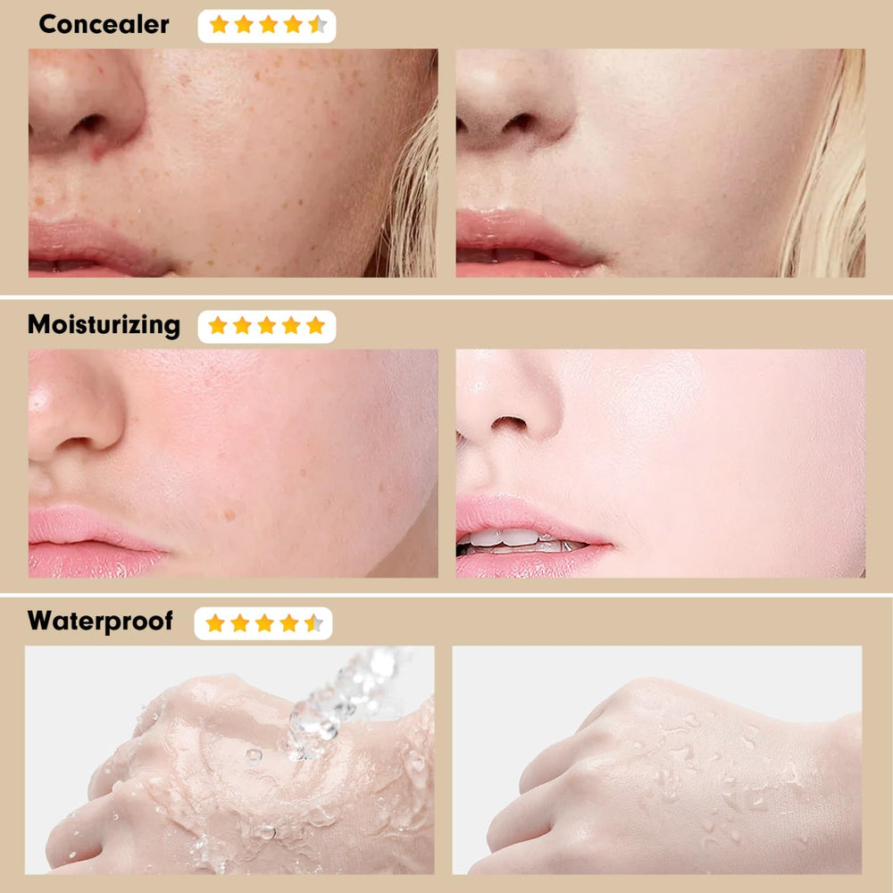 OETUIOW moisturizing CC cream delivering a natural glow