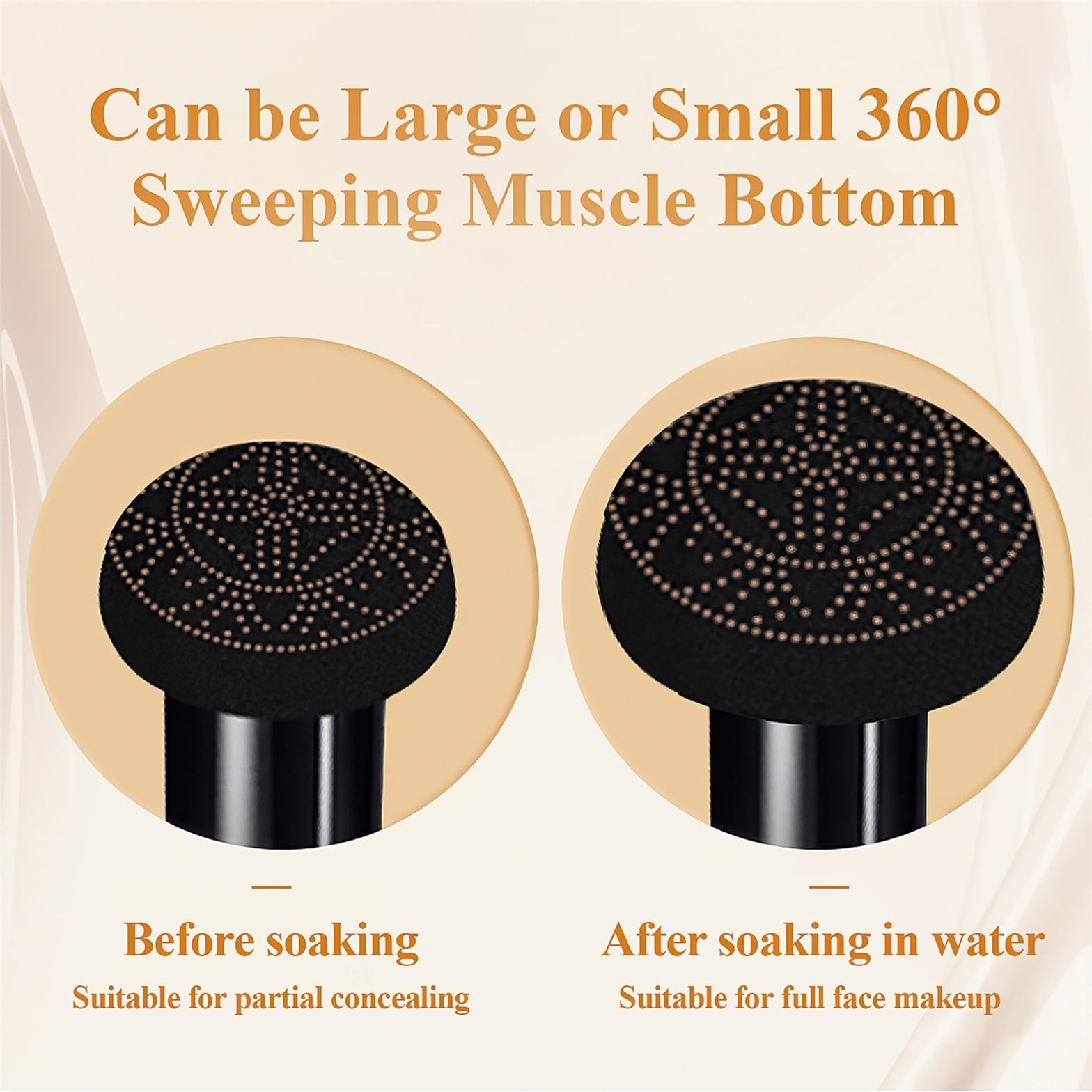 OETUIOW long-lasting concealer effect with brighter skin tone.
