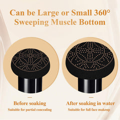 OETUIOW Stamp and pat application guide for flawless blending.