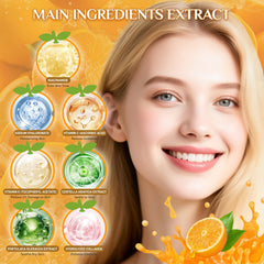 Ofanyia serum bottle targets brightening and nourishment