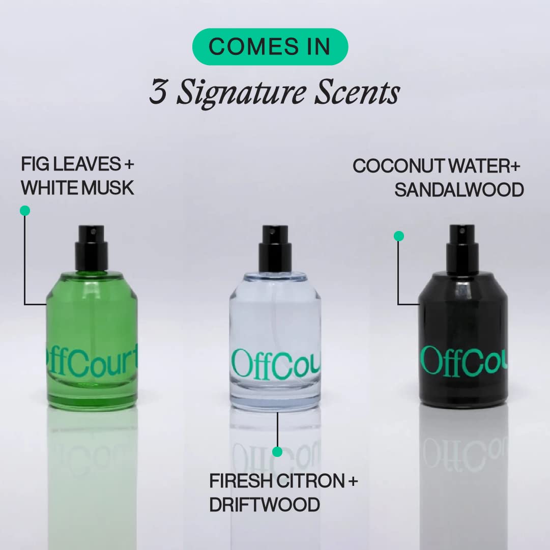 OffCourt gift box with fig leaves fragrance, a thoughtful present for fragrance lovers.