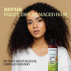Offernova Castor Oil multi-use serum for daily skin and hair care