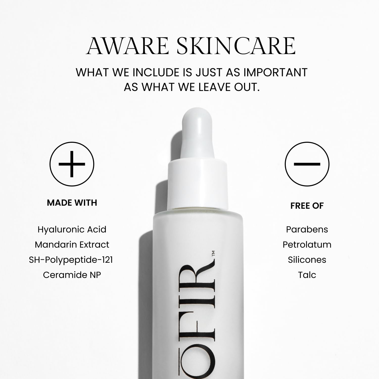 OFIR Glow finish demonstrates dewy radiance after application