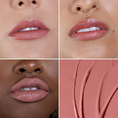OFIR Lip Rouge Satin Soft-glow finish adds polished, versatile shine.