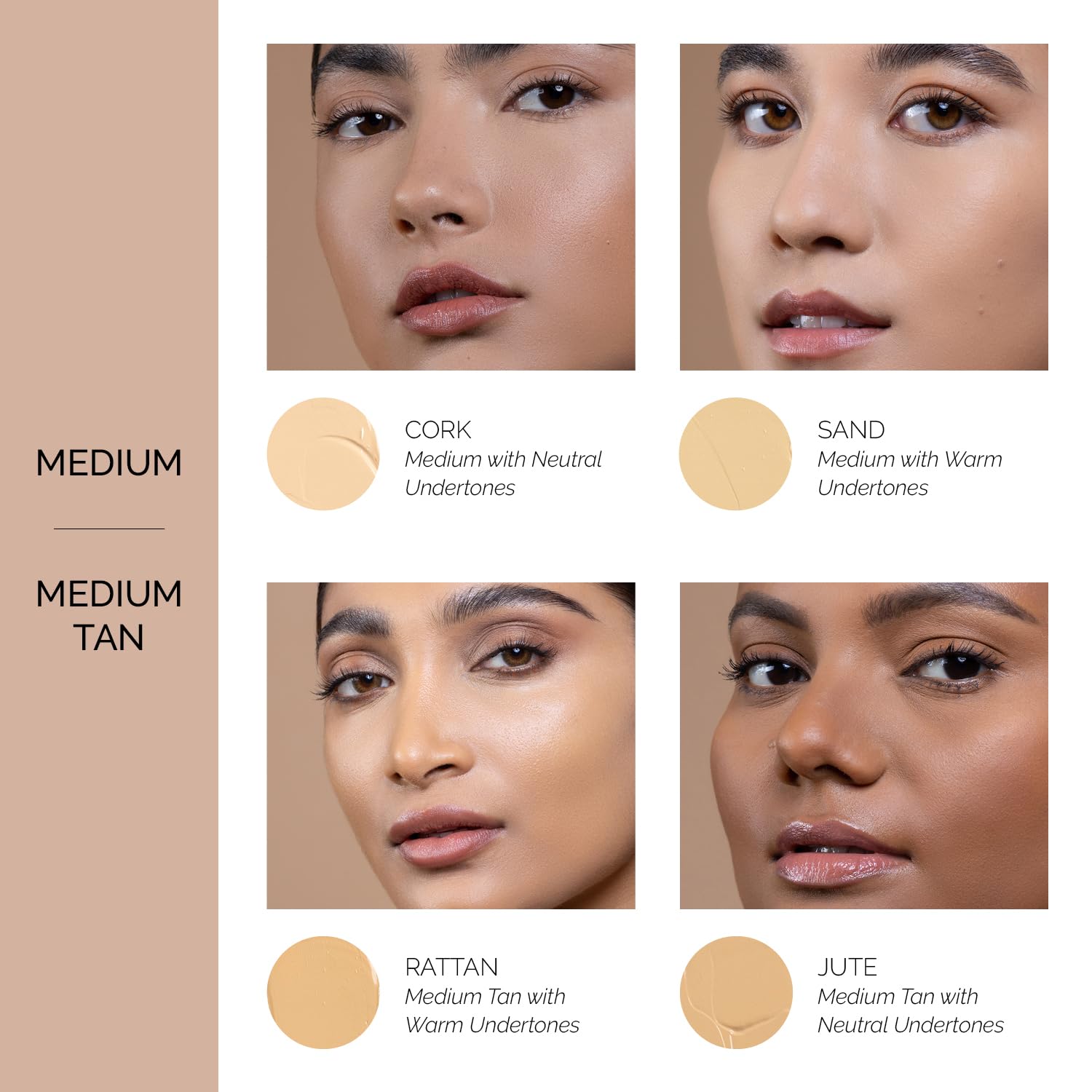 OFIR concealer on skin tone delivers even complexion and reduced dullness.