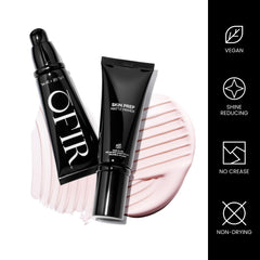 Ofir Skin Prep Matte Primer applied evenly for a velvety matte finish.
