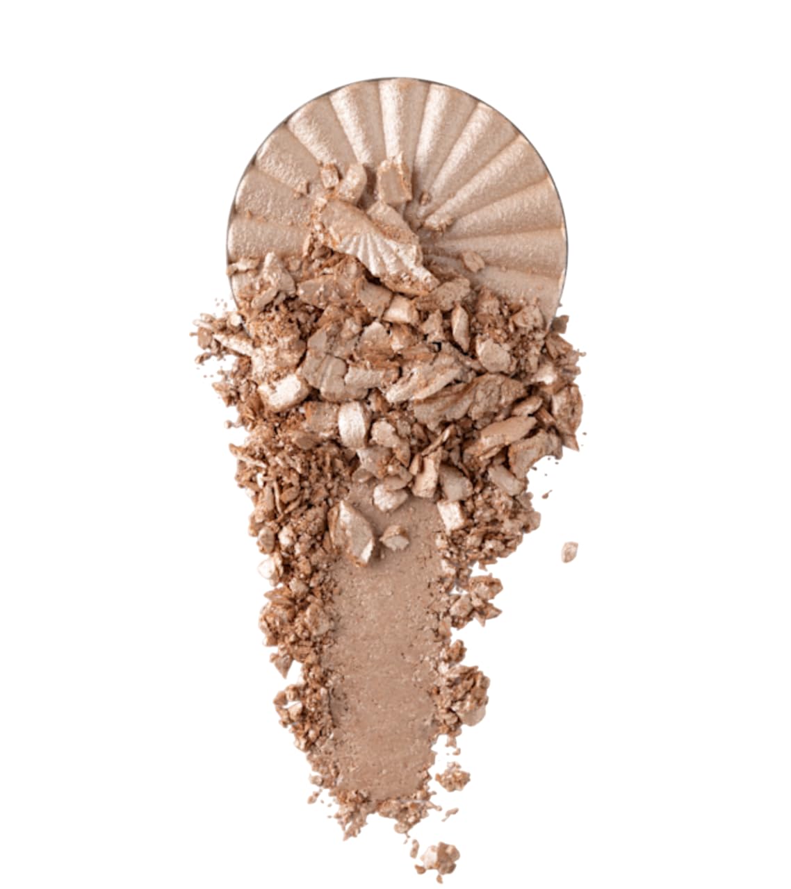 Ofra The Hills highlighter on cheek enhances luminosity with a soft glow.