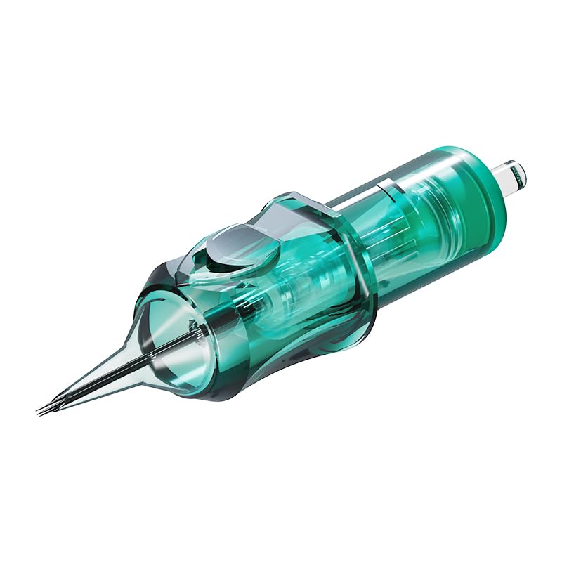 OG PRODUCE Green Knight round liner cartridges for ultra-fine lines and smooth shading