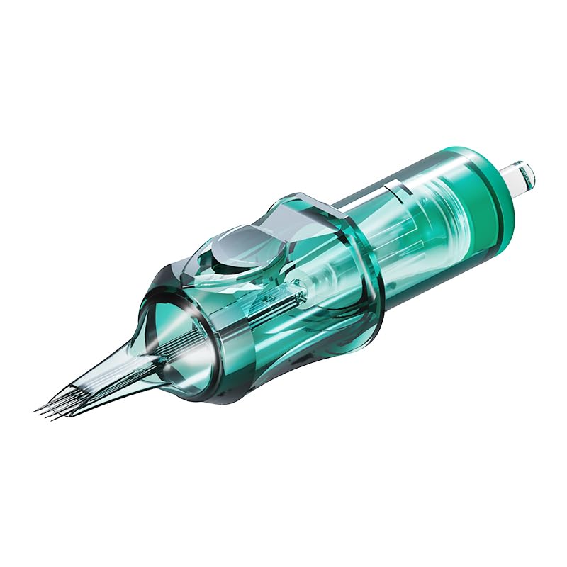 OG Produce Green Knight round liner needle cartridges for ultra-fine lines and smooth ink flow