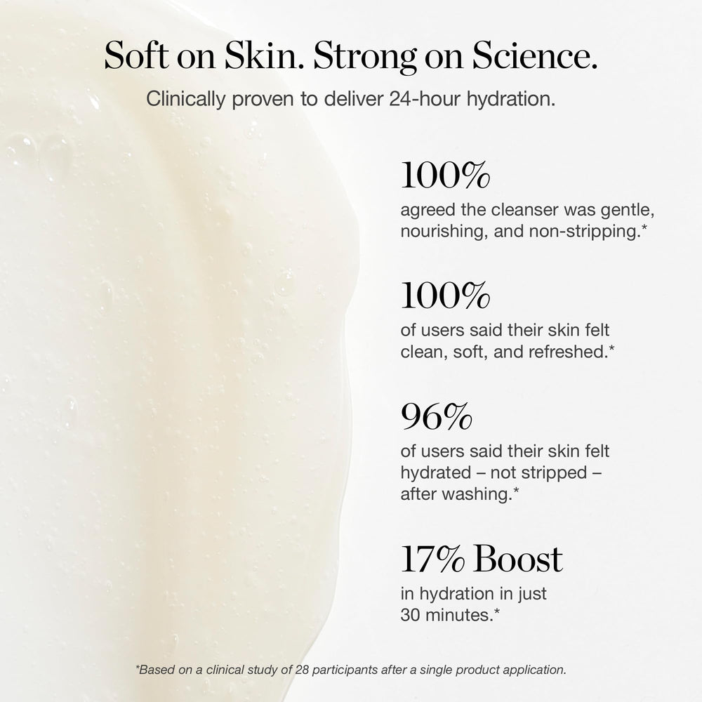 Ogee cleanser powered by bioactive peptides boosts hydration