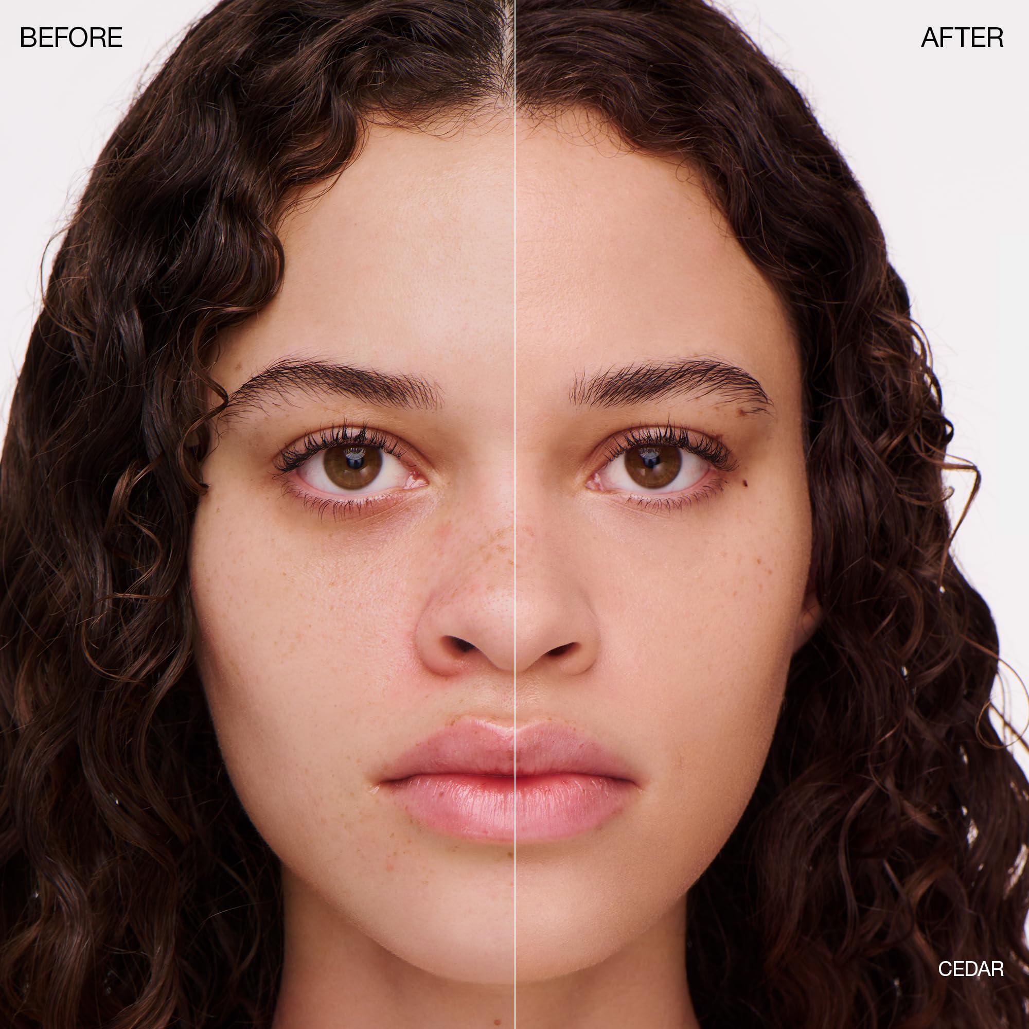 Ogee arm swatches reveal Daisy Flower and Vitamin C effects on even tone