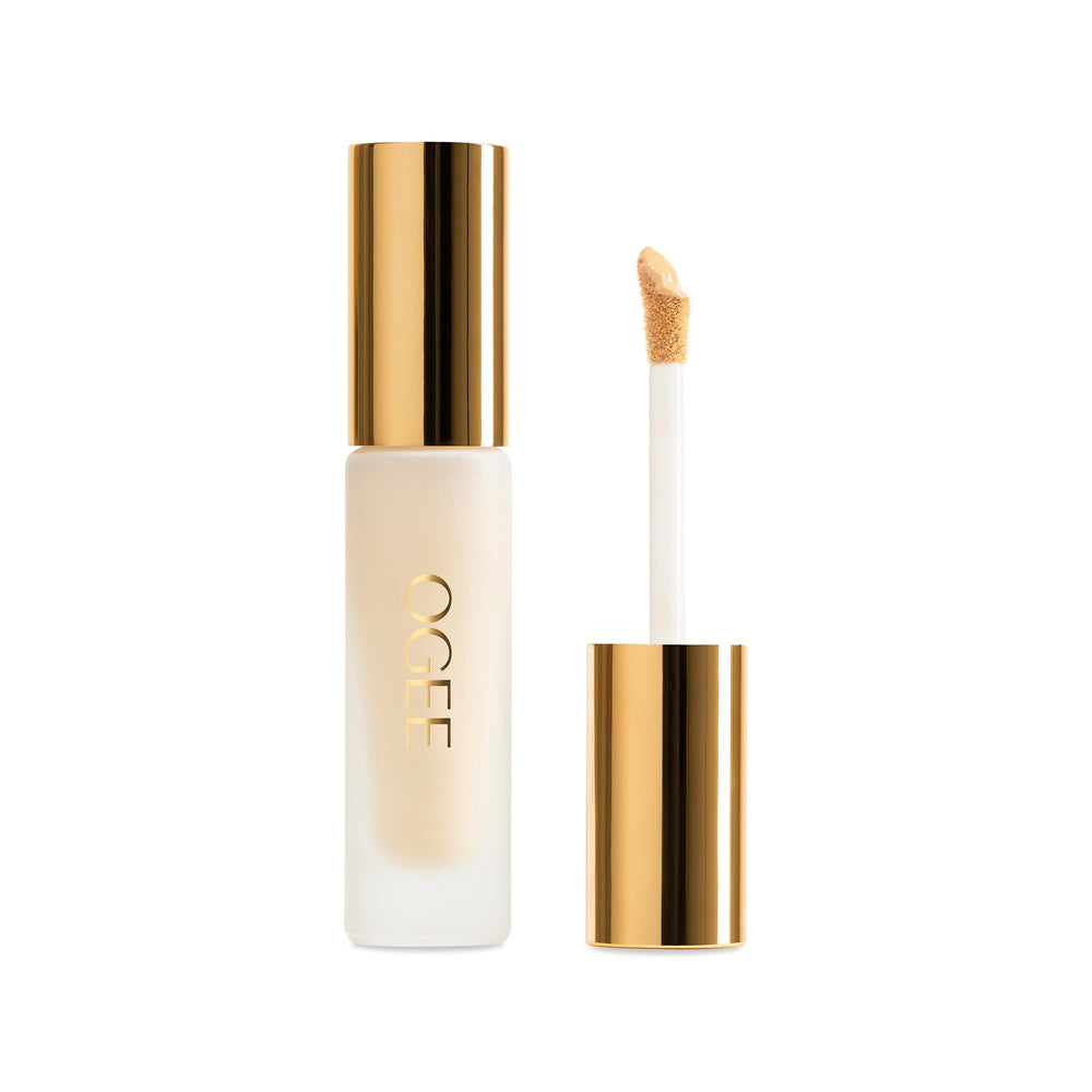 Ogee Complexion Perfecting Under Eye Concealer hero shot showing bright, natural coverage