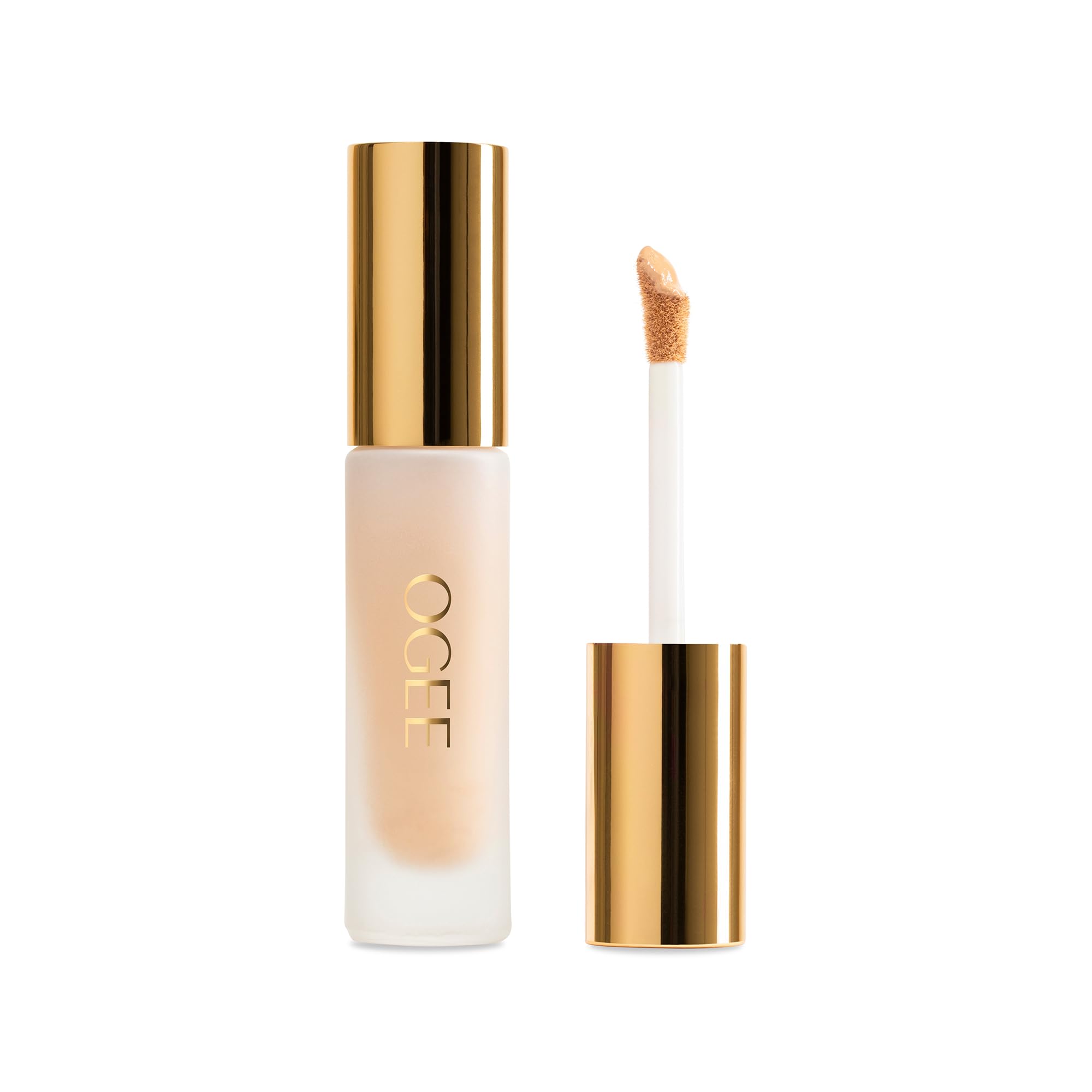Ogee Complexion Under Eye Concealer bottle close-up for smooth, long-wearing coverage.