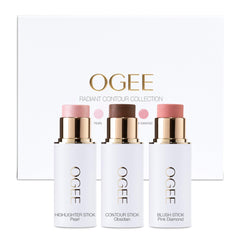 Ogee Face Stick Radiant Bronzer Stick for natural warmth and definition