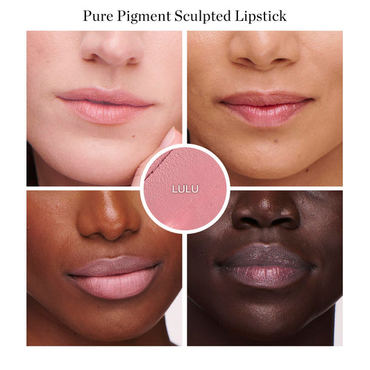 Ogee Full Bloom Lulu White Pink swatch reveals creamy, full-coverage color.