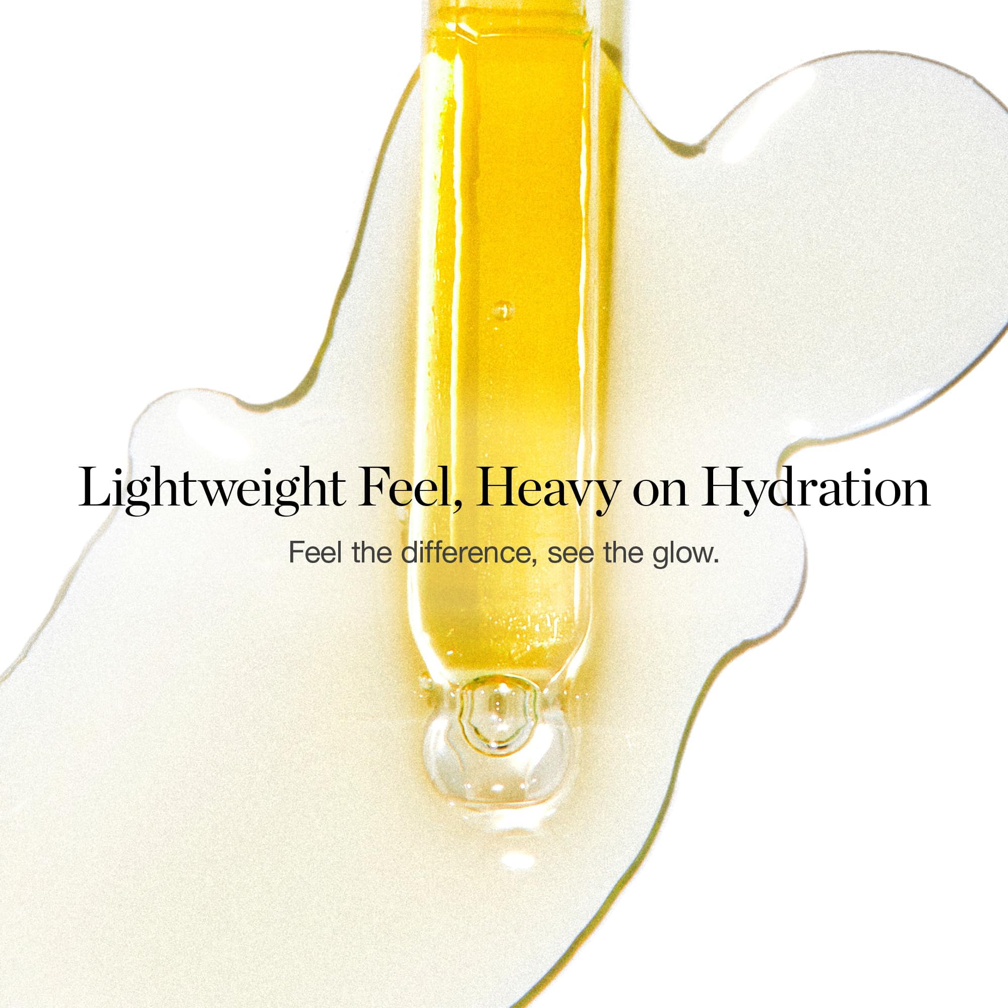 Ingredients label highlights jojoba base and antioxidant-rich botanicals.