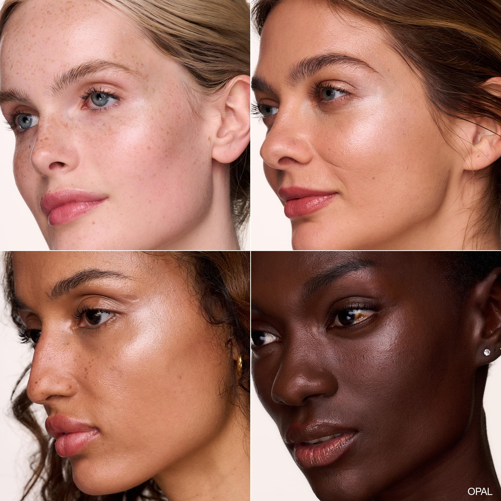 Ogee natural glow swatch on skin showing buildable coverage