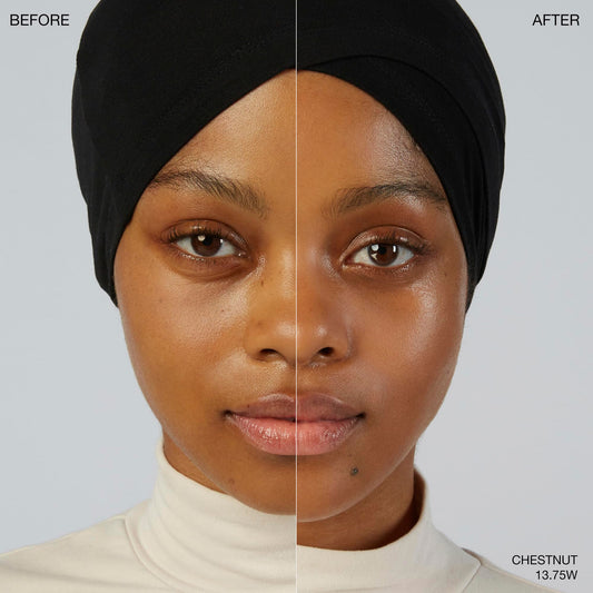 ogee foundation-stick chestnut-13-75w creamy texture enables buildable coverage.