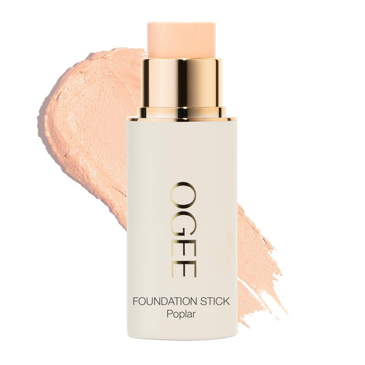Ogee Sculpted Complexion Foundation Stick Poplar 0.10C Fair texture close-up