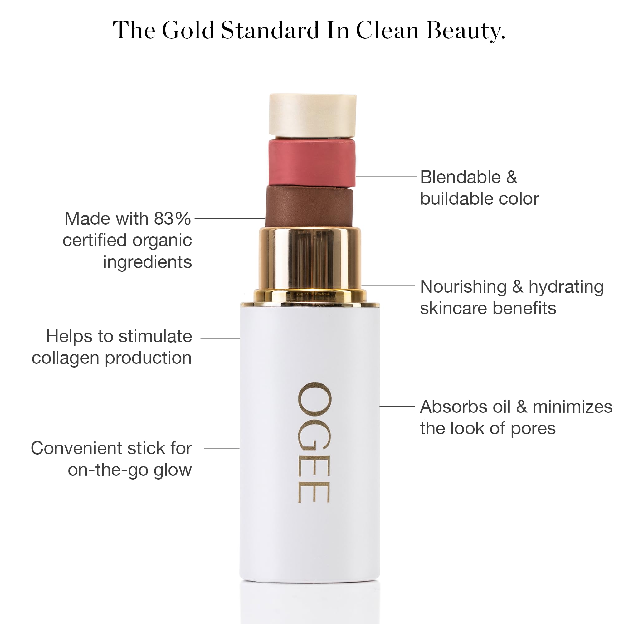 Ogee Sculpted Face Stick Topaz highlighting and contouring on the go