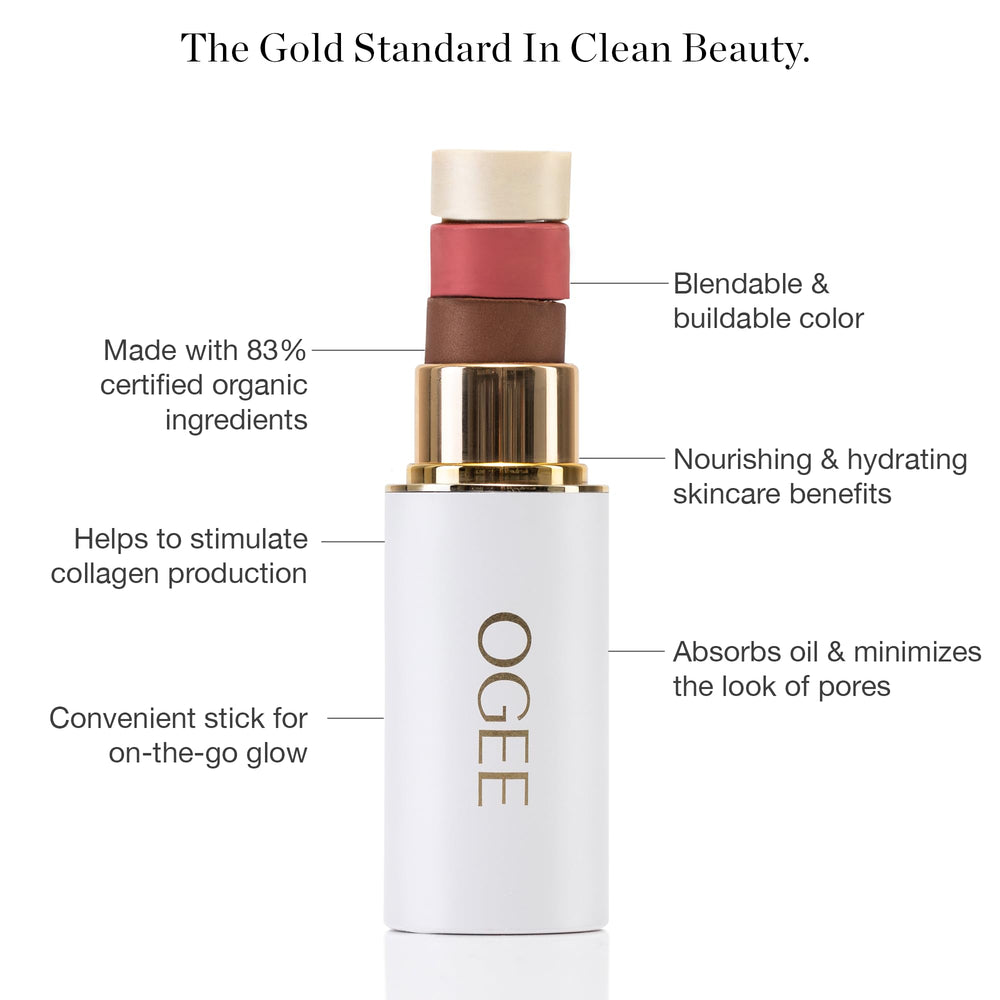 Ogee Sculpted Face Stick Topaz highlighting and contouring on the go