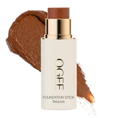 Ogee Sculpted Foundation Stick Sequoia 13.5C deep auburn swatch for balanced skin tone and natural finish.