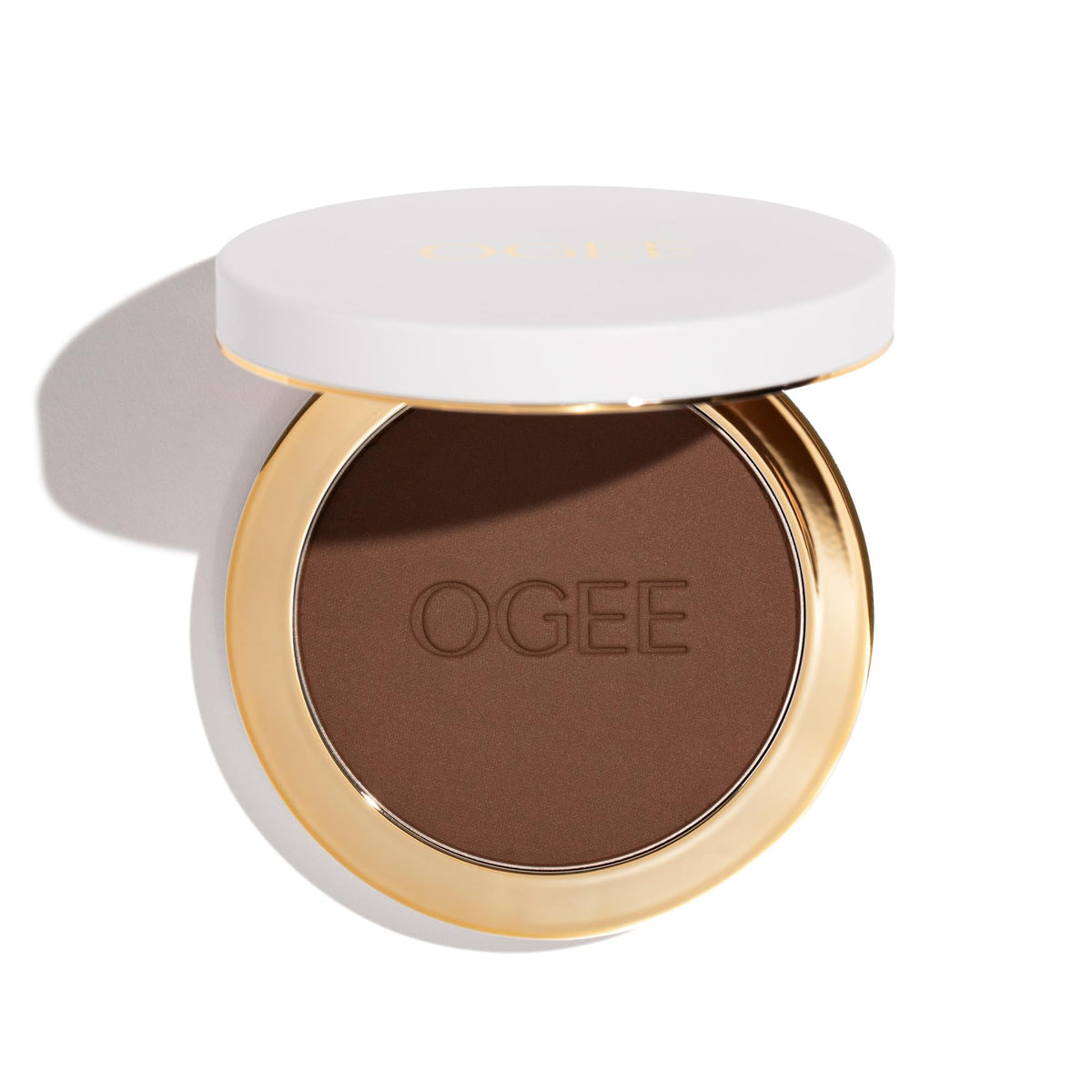 Ogee Sculpted Powder Basalt full set case-refill: travel-ready, organized makeup system.