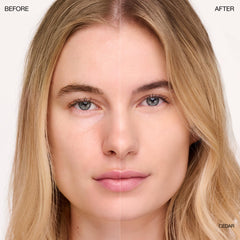 Ogee Concealer texture close-up highlighting creamy hydration with jojoba oil and hyaluronic acid.