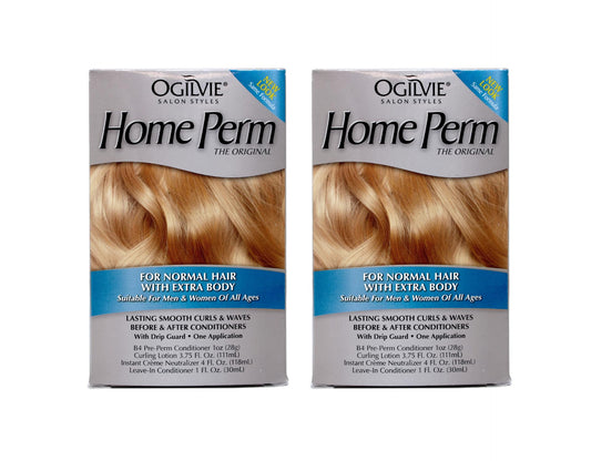 Ogilvie Home Perm bottle with original formula for normal hair.