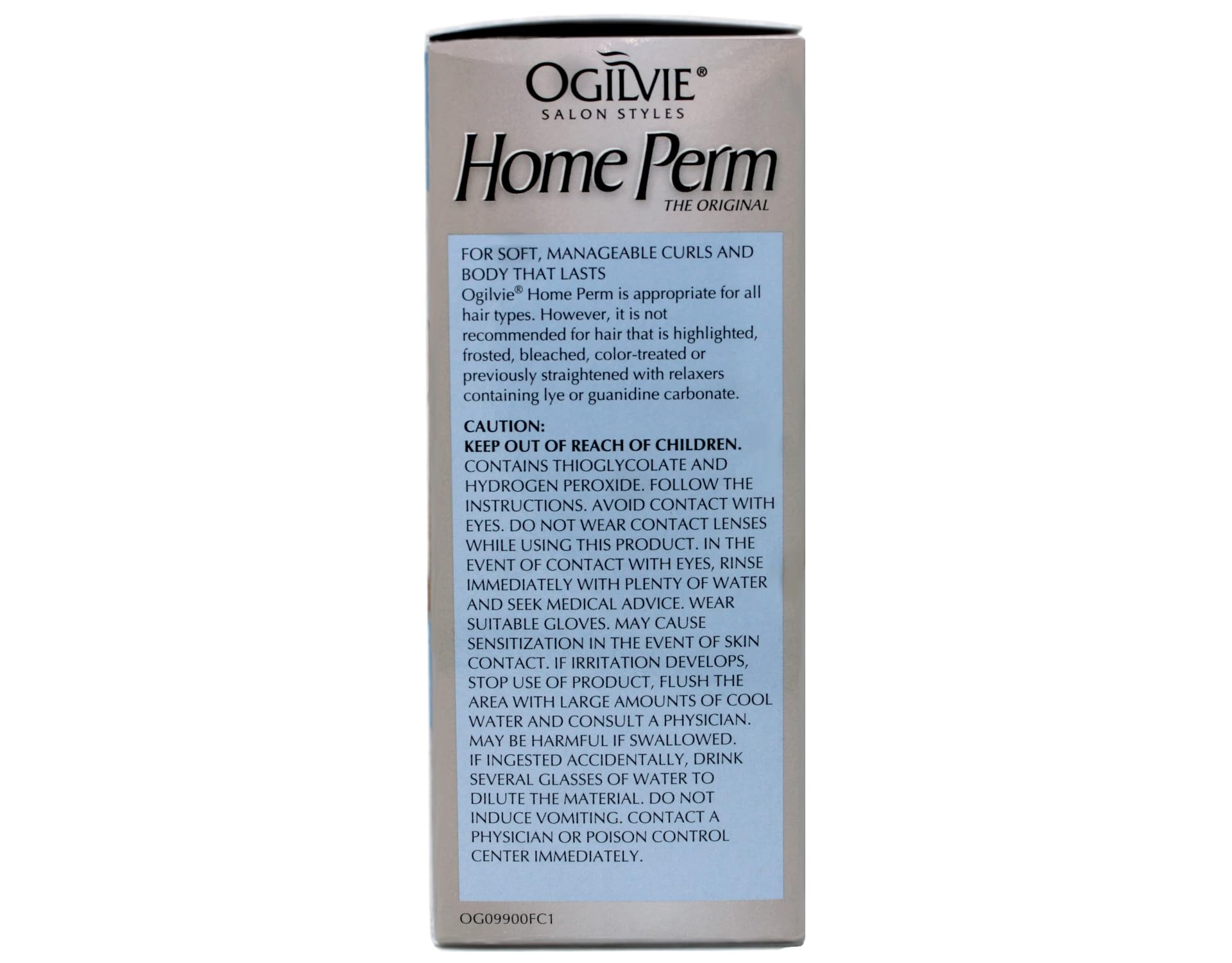 Ogilvie Home Perm step-by-step guide for easy home perming.