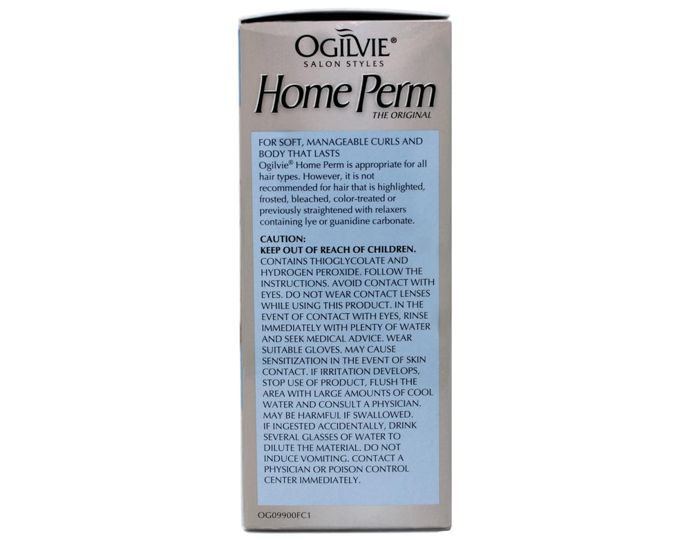 Ogilvie Home Perm step-by-step guide for easy home perming.