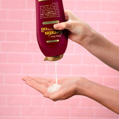OGX after-wash hair shine and smooth finish